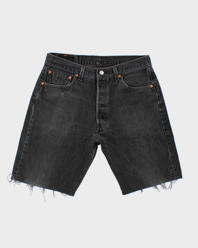 Vintage Levi's 501 Black Denim Shorts - W36