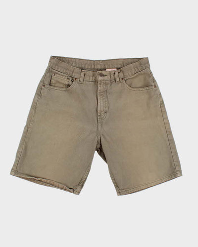 Kirkland Signature Khaki Denim Shorts - W34