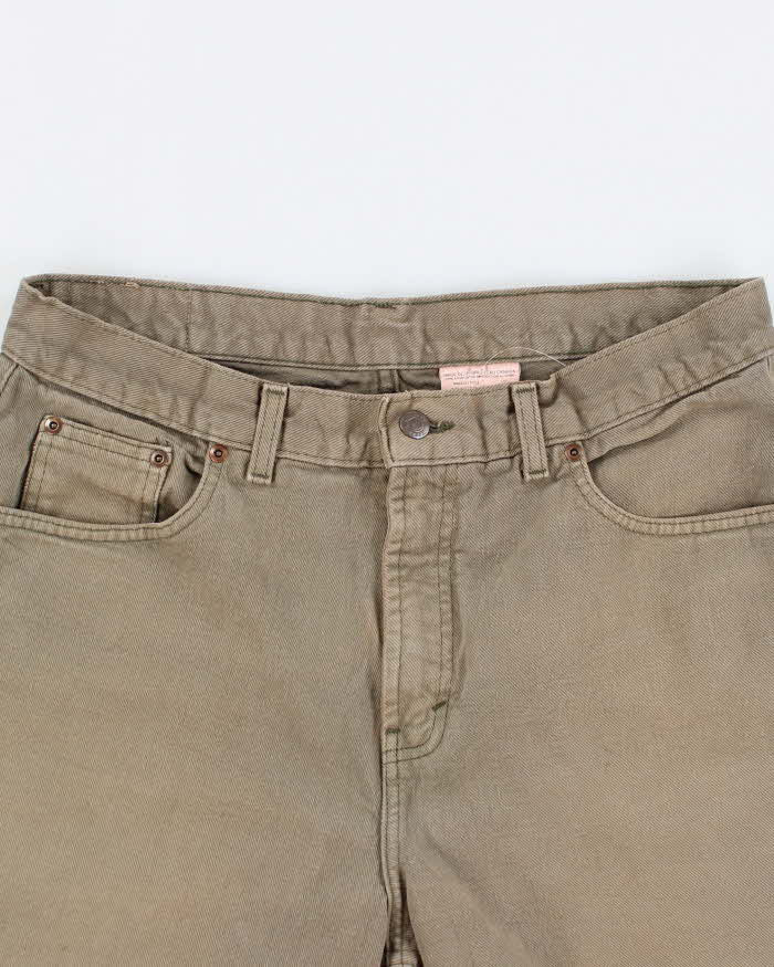 Kirkland Signature Khaki Denim Shorts - W34