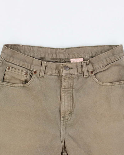 Kirkland Signature Khaki Denim Shorts - W34
