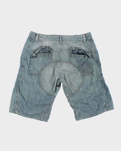 Y2k 00s G-star Raw Denim Shorts - W36
