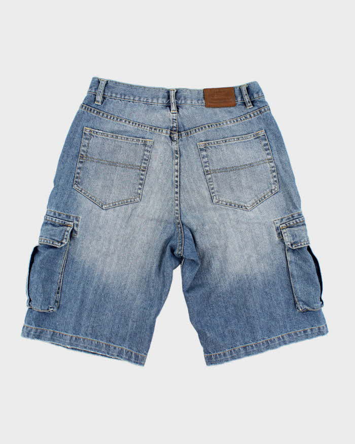 Y2k 00s Tommy Hilfiger Denim Cargo Shorts - W33