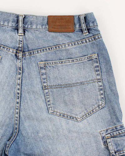Y2k 00s Tommy Hilfiger Denim Cargo Shorts - W33