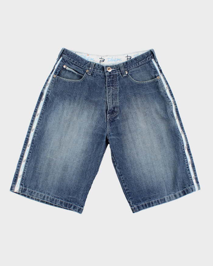 Vintage y2k 00s B Boy Embroidered Jorts - W36
