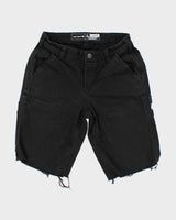 Carhartt Black Denim Shorts - W28