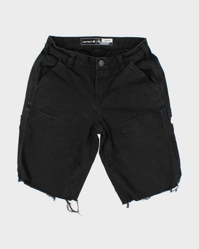 Carhartt Black Denim Shorts - W28