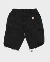 Carhartt Black Denim Shorts - W28