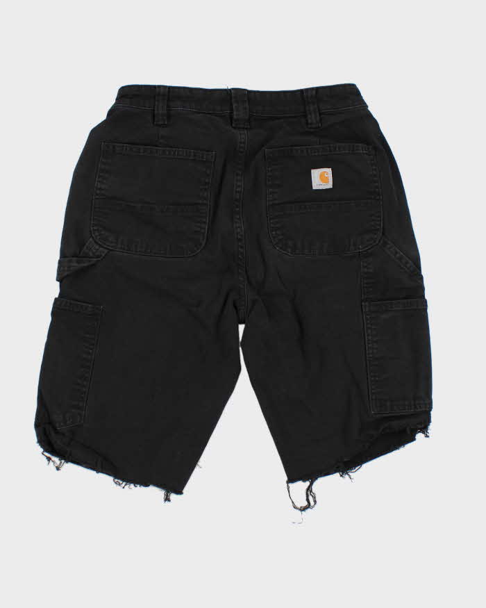 Carhartt Black Denim Shorts - W28