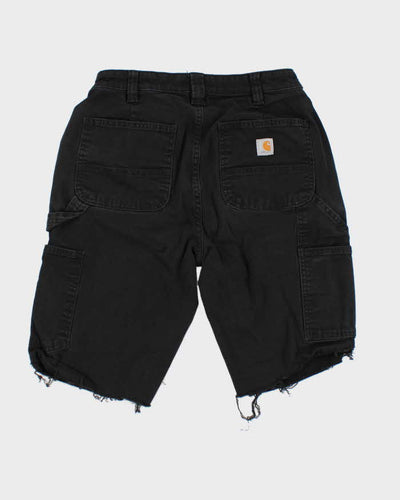 Carhartt Black Denim Shorts - W28