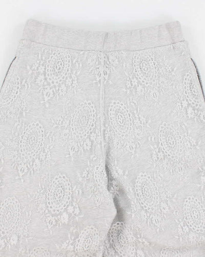Deadstock Burberry Lace Jersey Shorts - XS