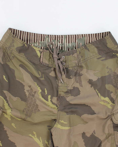 Quicksilver Camouflage Swim Shorts - W33