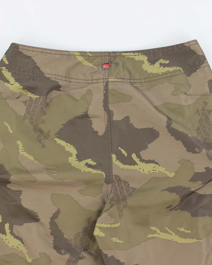 Quicksilver Camouflage Swim Shorts - W33