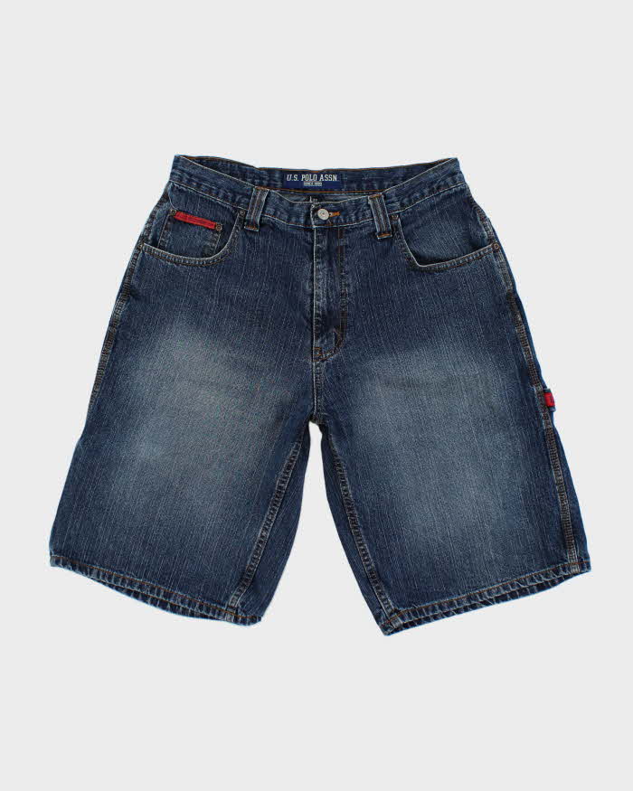 Vintage 90s US Polo Assan Denim Shorts - W33