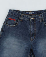 Vintage 90s US Polo Assan Denim Shorts - W33
