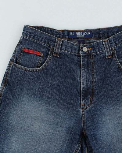Vintage 90s US Polo Assan Denim Shorts - W33