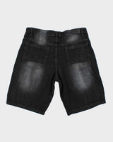 Y2k 00s Southpole Black baggy Denim Shorts - W44