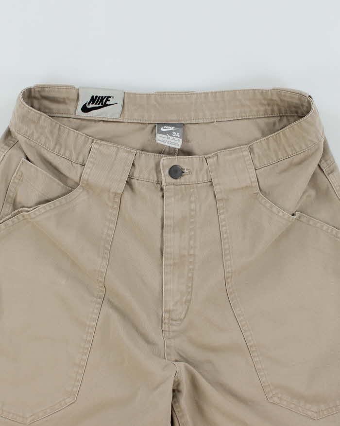 Vintage Baggy Nike Cargo Shorts - W30 L13