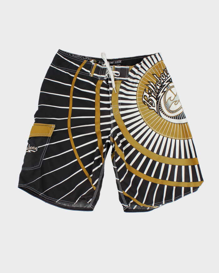 Vintage Y2K Billabong All Over Print Board Cargo Shorts - W26 L9