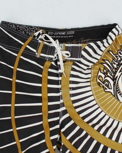 Vintage Y2K Billabong All Over Print Board Cargo Shorts - W26 L9