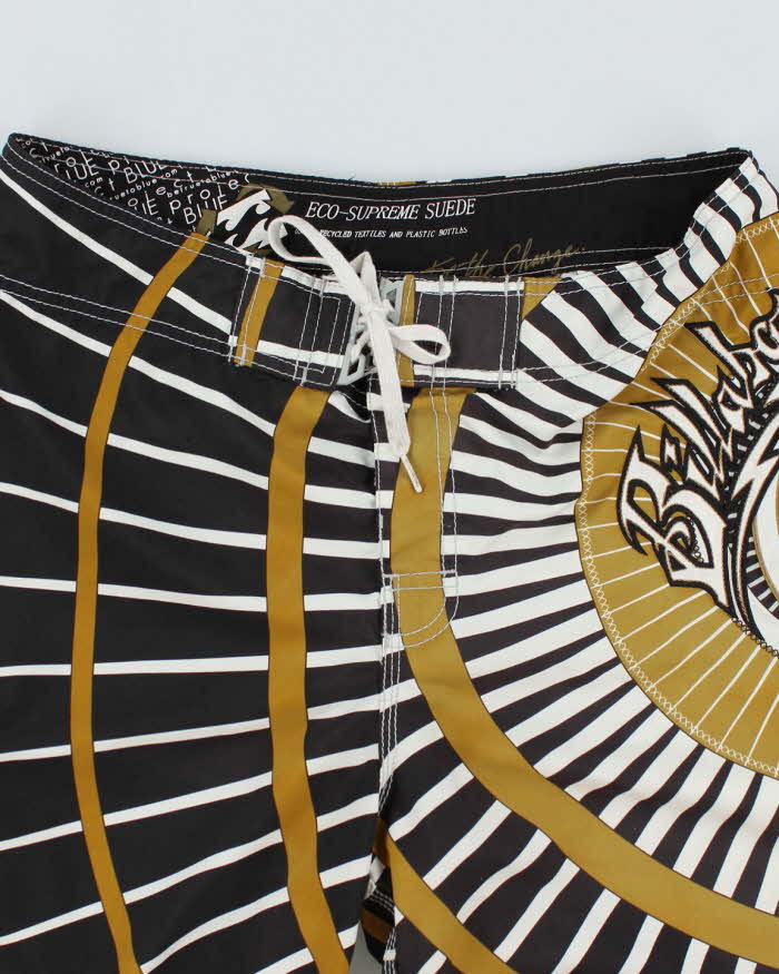 Vintage Y2K Billabong All Over Print Board Cargo Shorts W26 L9