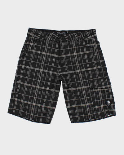 Vintage Y2K Striped Board Cargo Shorts - W30 L11