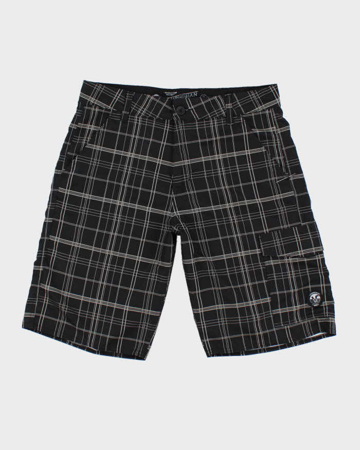 Vintage Y2K Striped Board Cargo Shorts - W30 L11