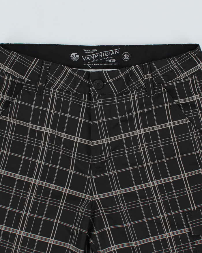 Vintage Y2K Striped Board Cargo Shorts - W30 L11
