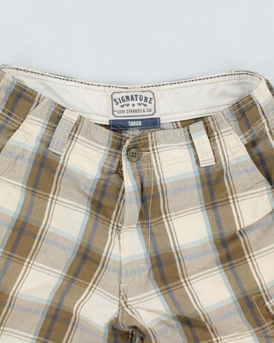 Vintage Levi's Patterned Board Shorts - W28 L10