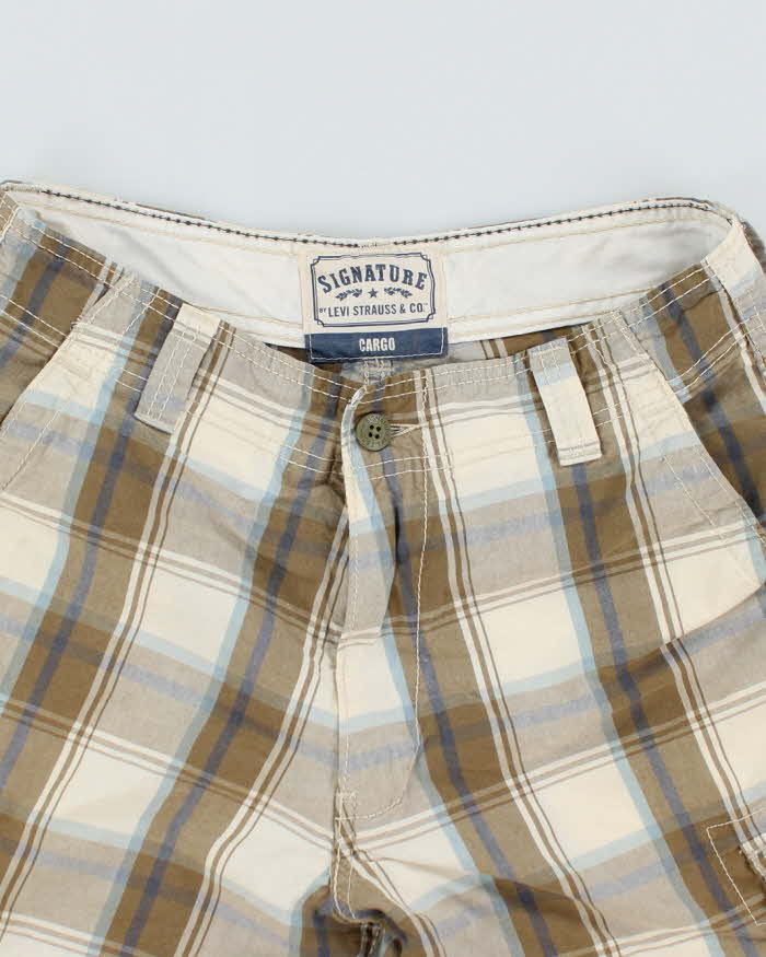 Vintage Levi's Patterned Board Shorts - W28 L10