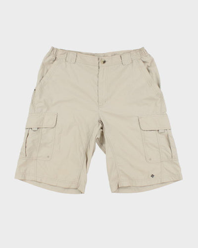 Columbia Beige Cargo Sports Shorts - W32