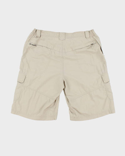 Columbia Beige Cargo Sports Shorts - W32