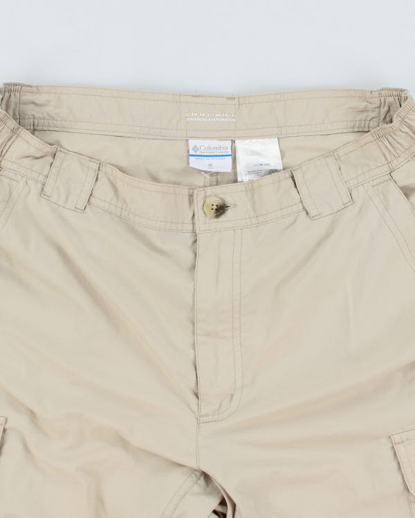 Columbia Beige Cargo Sports Shorts - W32