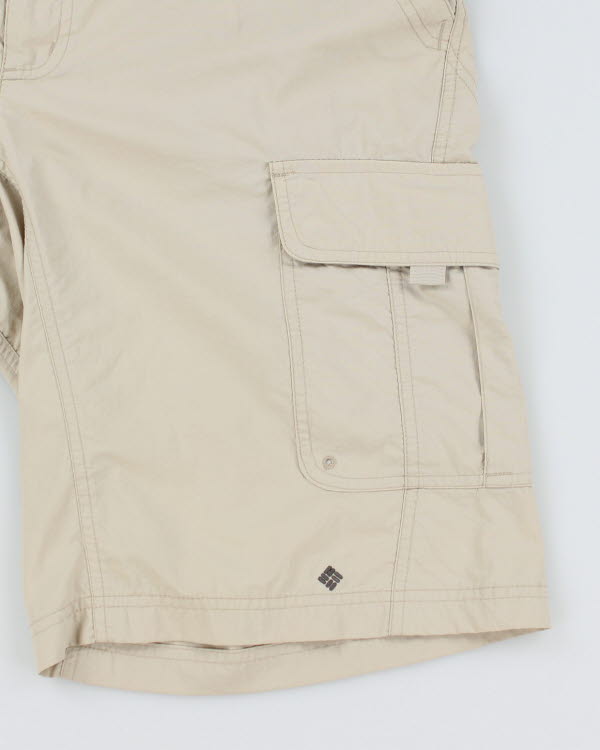 Columbia Beige Cargo Sports Shorts - W32