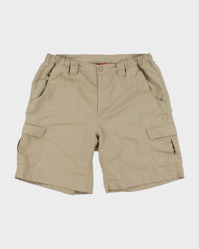 The North Face Beige Cargo Tech Shorts - L