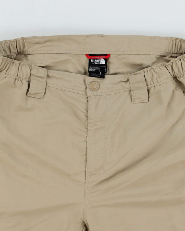 The North Face Beige Cargo Tech Shorts - L