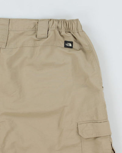 The North Face Beige Cargo Tech Shorts - L