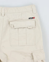 00s Quiksilver Cream Cargo Shorts - W34