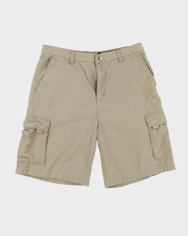 00s Quiksilver Beige Cargo Shorts - W36