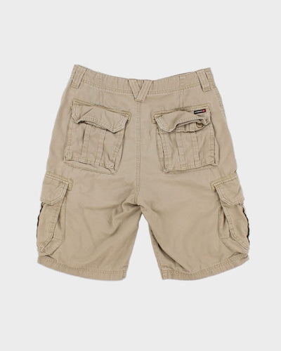 00s Quiksilver Beige Cargo Shorts - W30