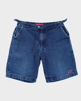 Vintage Y2k 00s Evisu Denim Shorts - W34