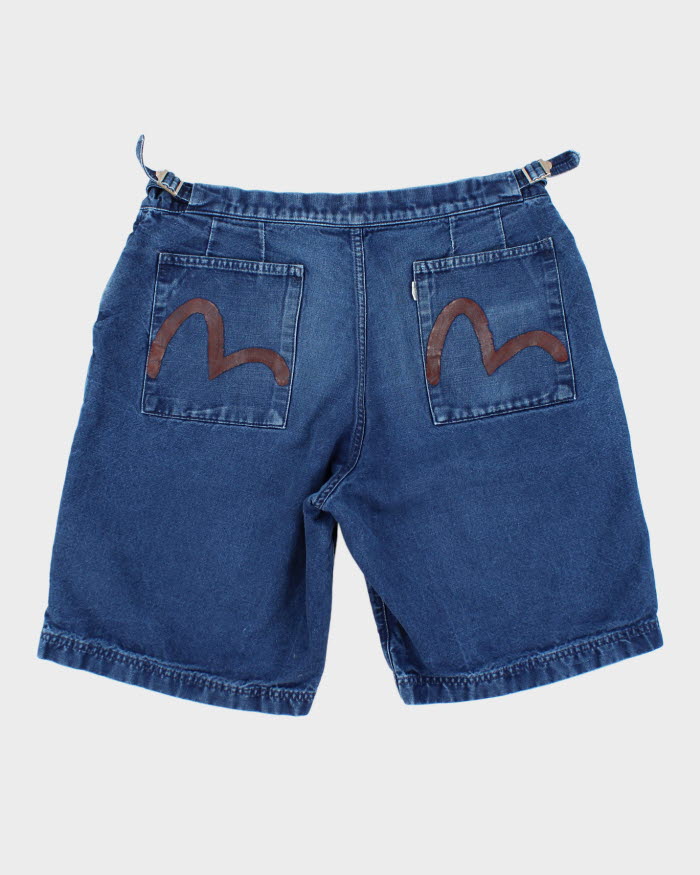 Vintage Y2k 00s Evisu Denim Shorts - W34