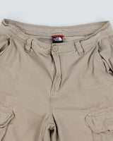 The North Face Beige Cargo Shorts - W32