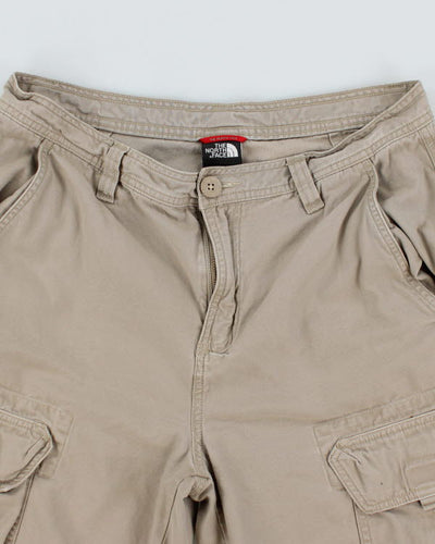 The North Face Beige Cargo Shorts - W32