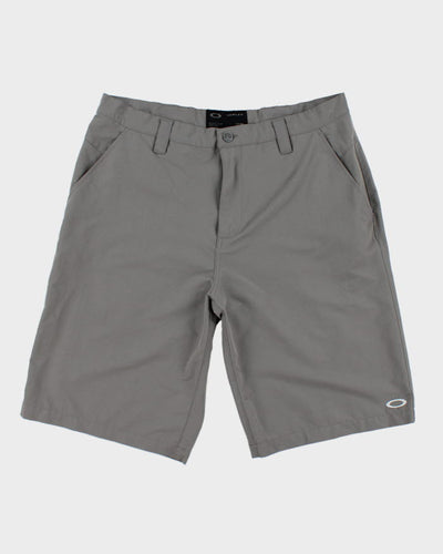 Y2k 00s Oakly Grey Shorts - W36