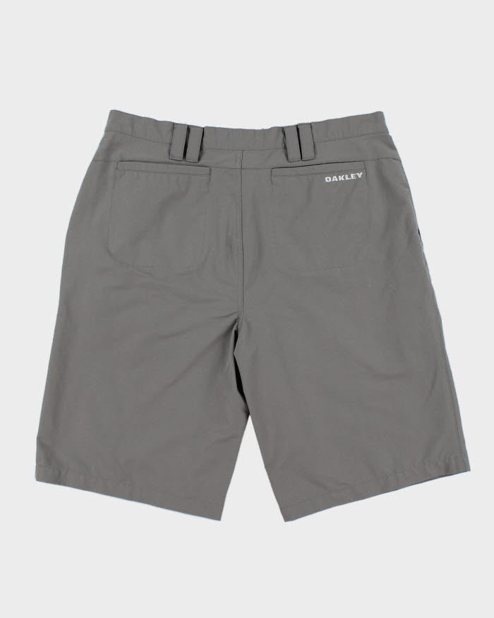 Y2k 00s Oakly Grey Shorts - W36