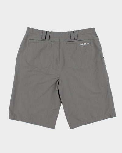 Y2k 00s Oakly Grey Shorts - W36