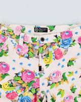 LRG White Pattern Shorts - W34
