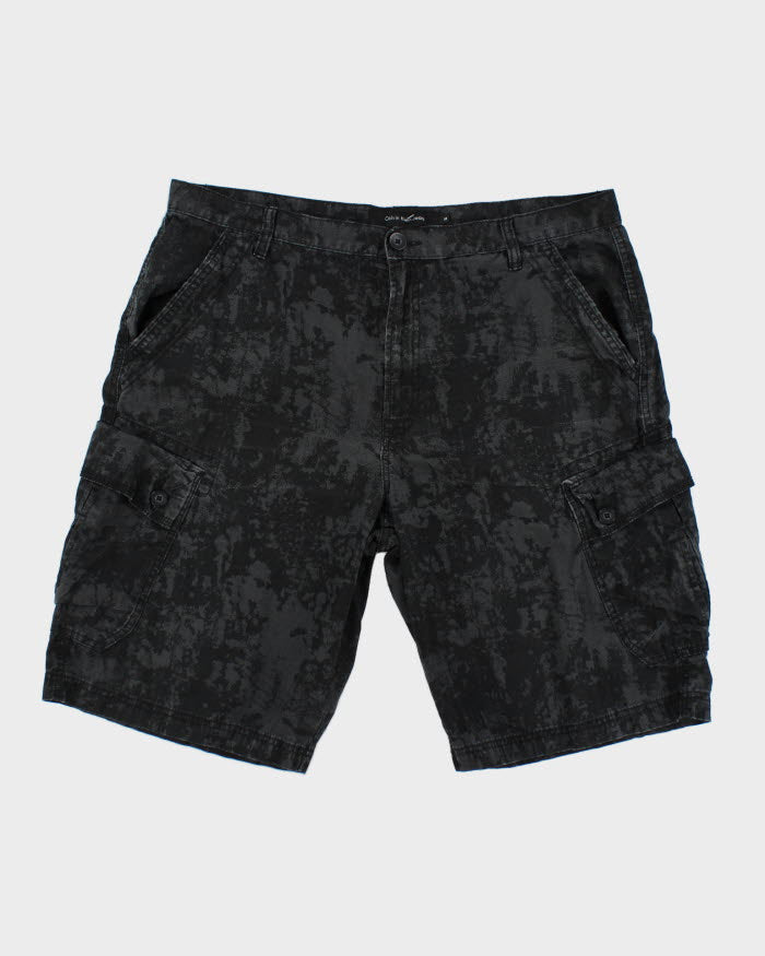 Calvin Klein Dark Camouflage Cargo Shorts - W37