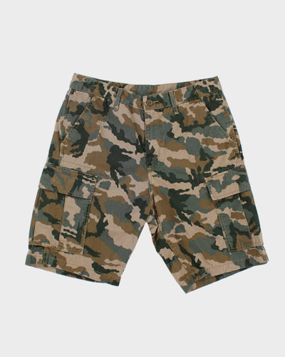 Levi's White Tab Camouflage Cargo Shorts - W31