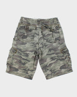 Distressed Baleno Camouflage Cargo Shorts - W30